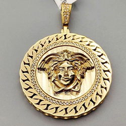 پلاک یا مدال طلا